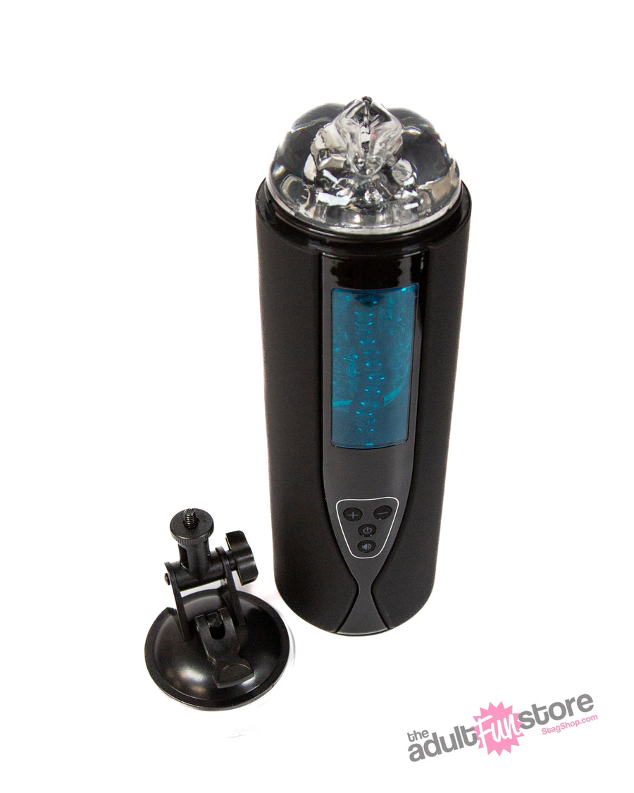 Zolo - Tornado Rechargeable Suction Cup Masturbator - Stag Shop