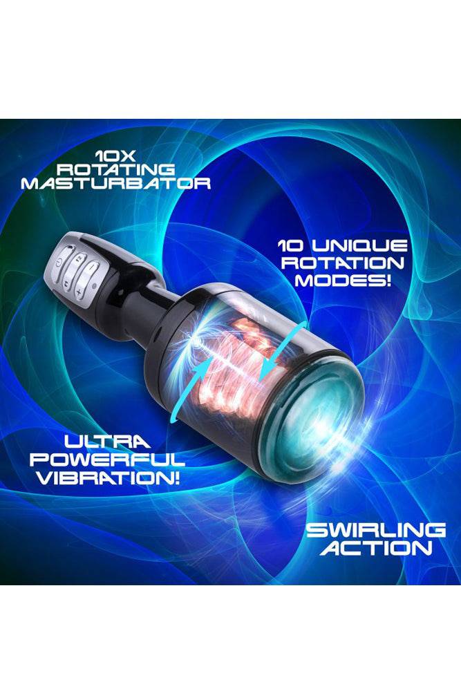 XR Brands - Lovebotz - Spin Master - 10x Spinning Masturbator - Stag Shop