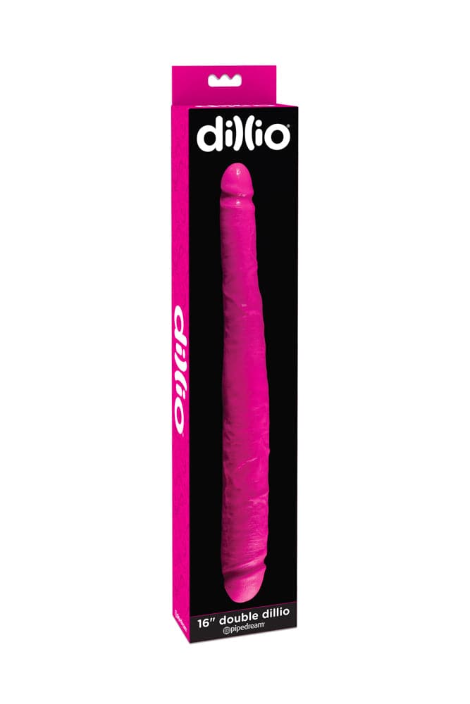 Pipedream - Dillio - Realistic Double Ended Dildo - 16 inch - Pink - Stag Shop