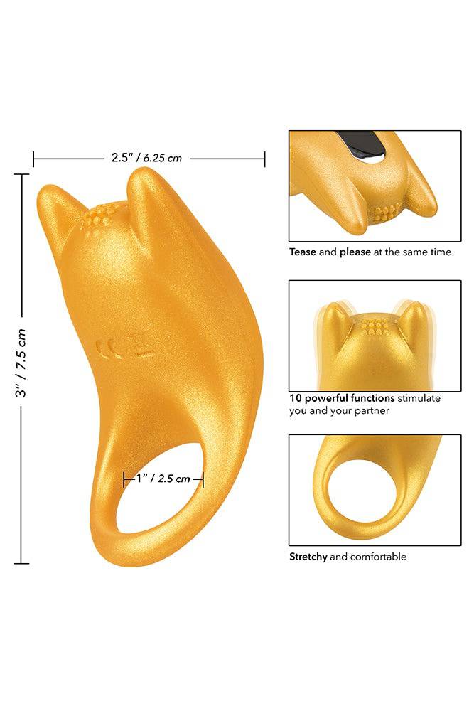 Cal Exotics - Naughty Bits - Horny AF Vibrating Cock Ring - Stag Shop