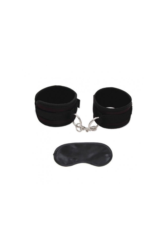 Electric Eel - Lux Fetish - Love Cuffs - Black - Stag Shop