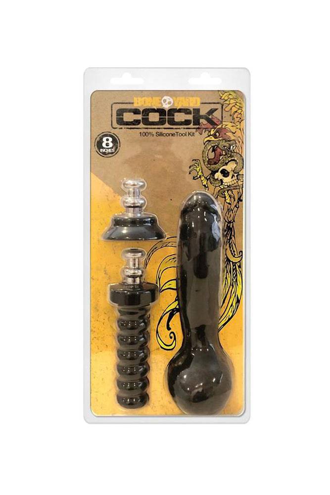 Channel 1 Releasing - Boneyard - 8-inch Cock - Black - Stag Shop