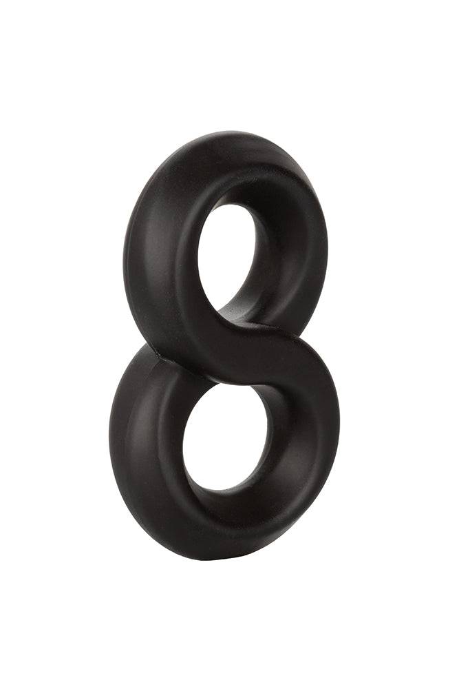 Cal Exotics - Ultra Soft Crazy 9 Cock Ring - Black - Stag Shop