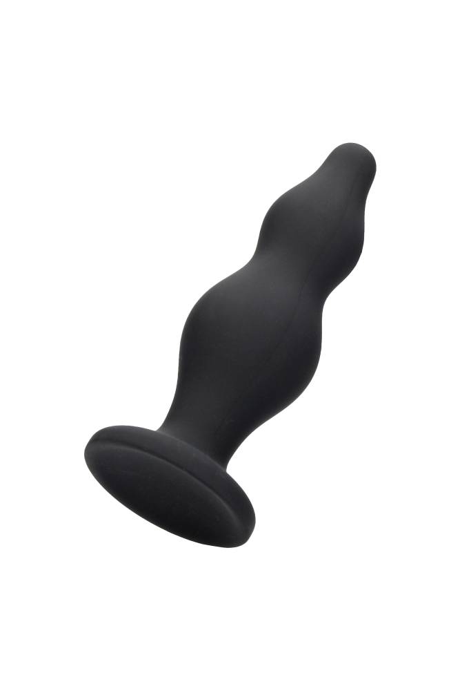Ouch by Shots Toys - Bubble Butt Plug - Black - Stag Shop
