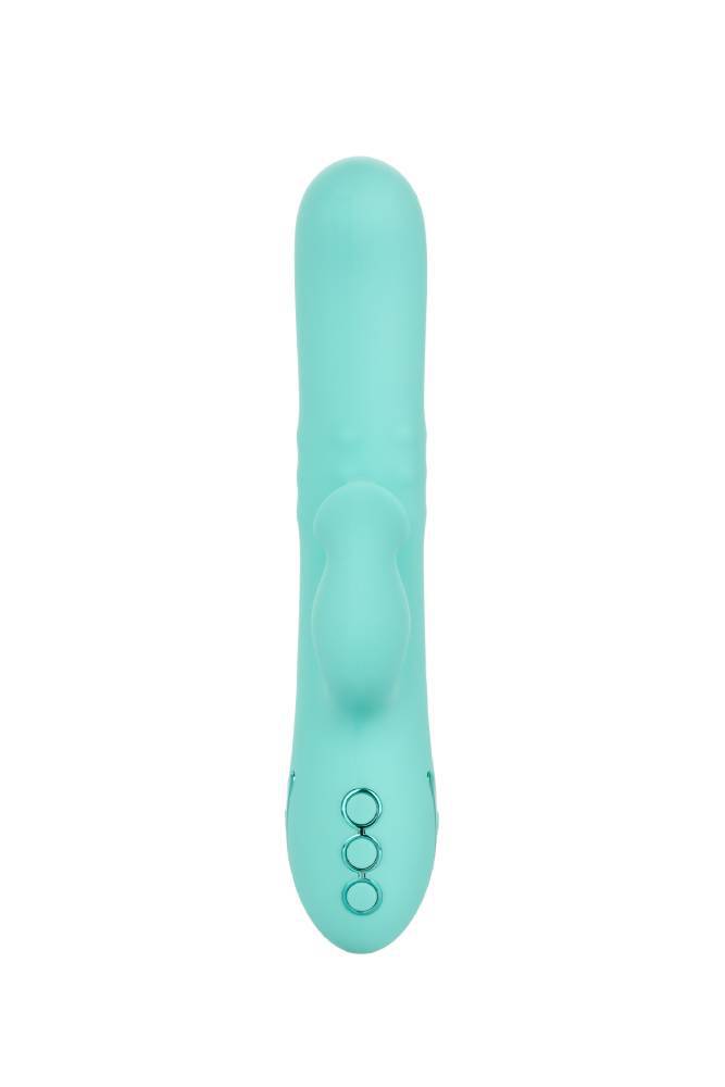 Cal Exotics - California Dreaming - Bel Air Bombshell Dual Vibrator - Turquoise - Stag Shop