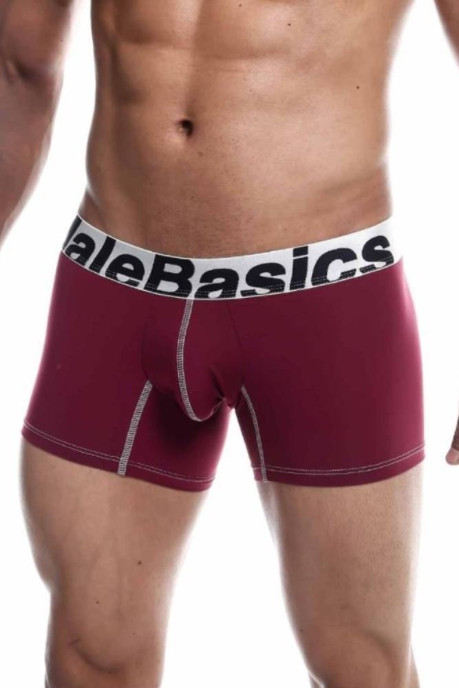 MaleBasics - Performance Boxer - Burgundy - Stag Shop