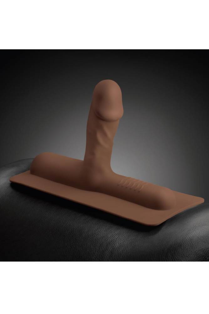 Cowgirl - Bronco - Realistic Silicone Attachment - Chocolate - Stag Shop