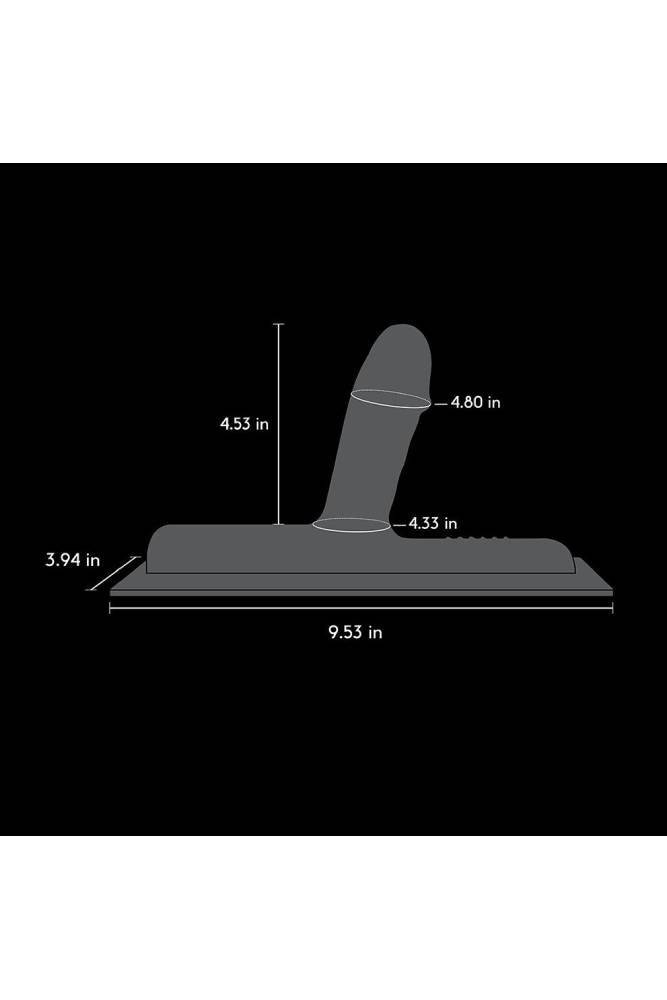 Cowgirl - Bronco - Realistic Silicone Attachment - Chocolate - Stag Shop