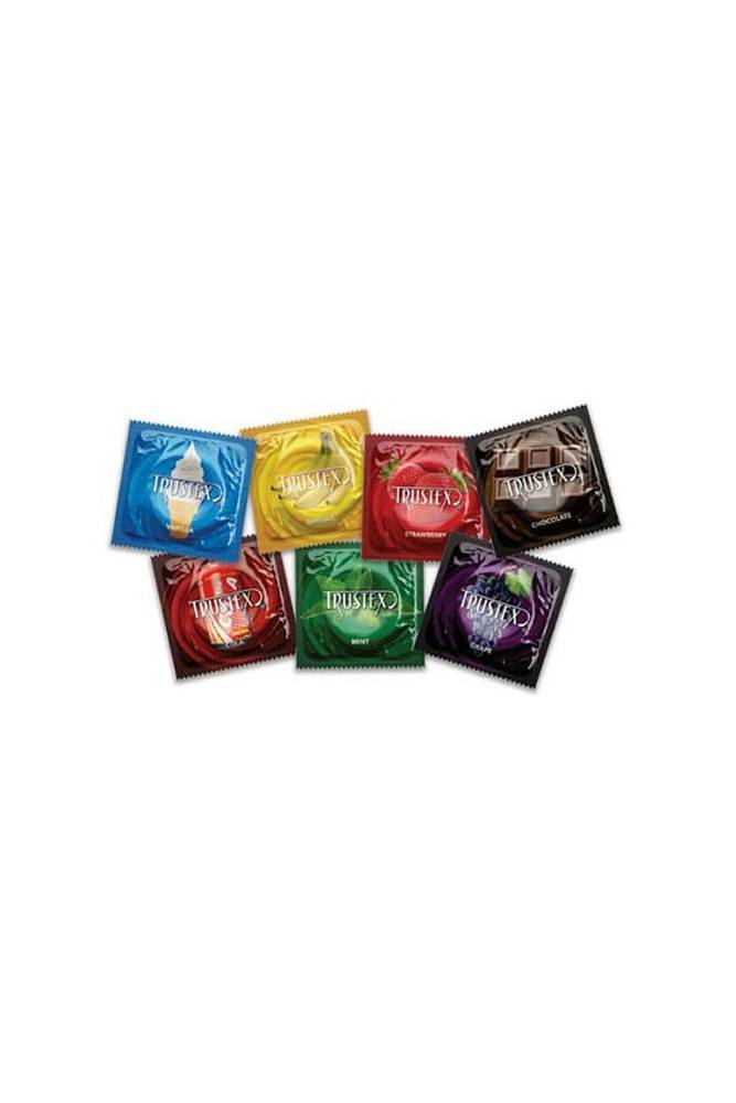Pamco - Trustex Flavoured Condoms - Assorted - Stag Shop