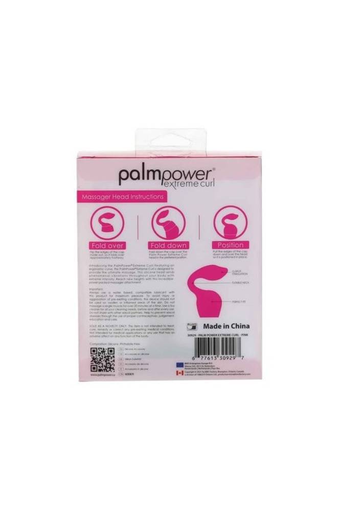 PalmPower - Extreme Curl - Silicone Attachment - Pink - Stag Shop