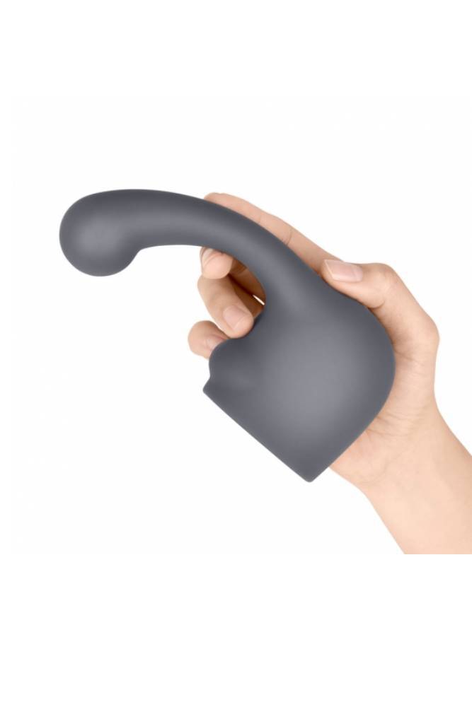 Le Wand - Curve Weighted Silicone Attachment - Grey - Stag Shop