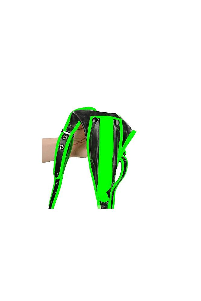 Ouch by Shots - Full Body Harness with Jock Strap - Glow in the Dark - Stag Shop