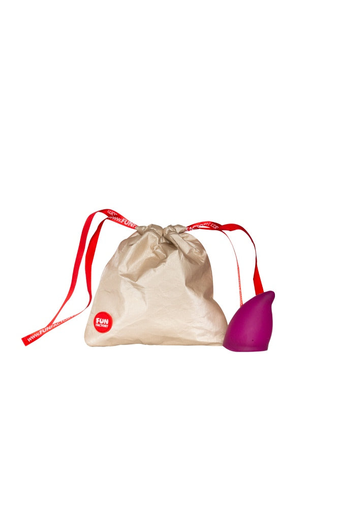 Fun Factory - Fun Cup Menstrual Cup Size B - Grape - Stag Shop
