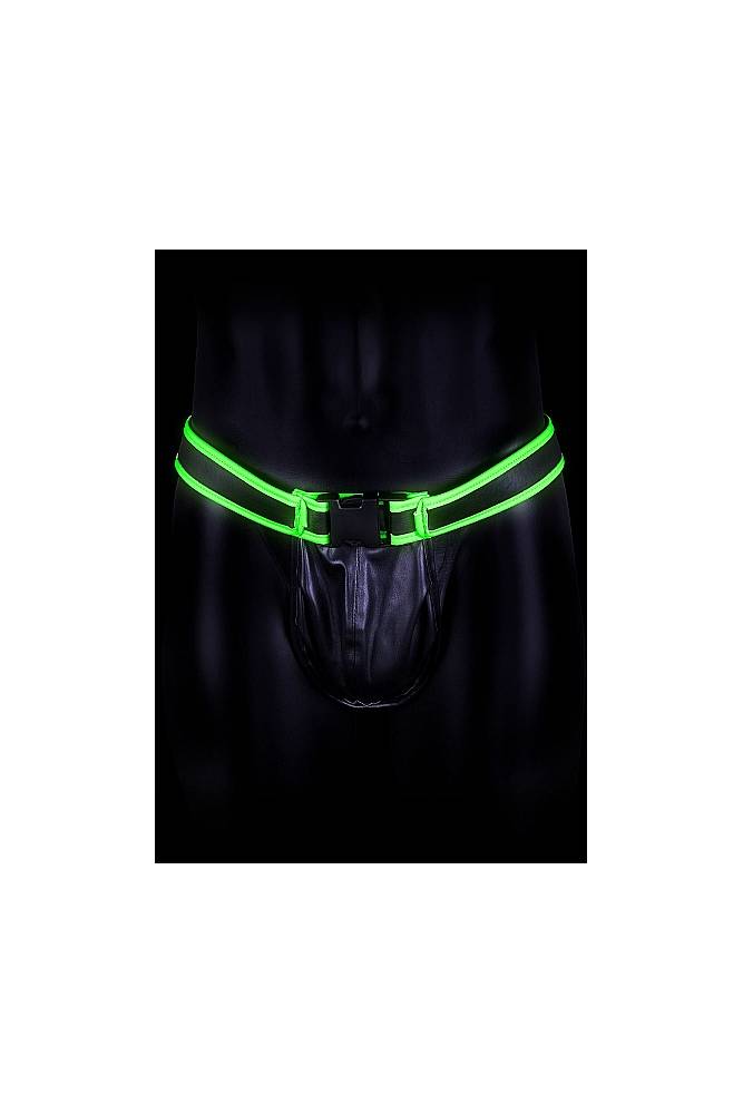 Ouch by Shots - Buckle Jock Strap Style #2- Glow in the Dark - Stag Shop