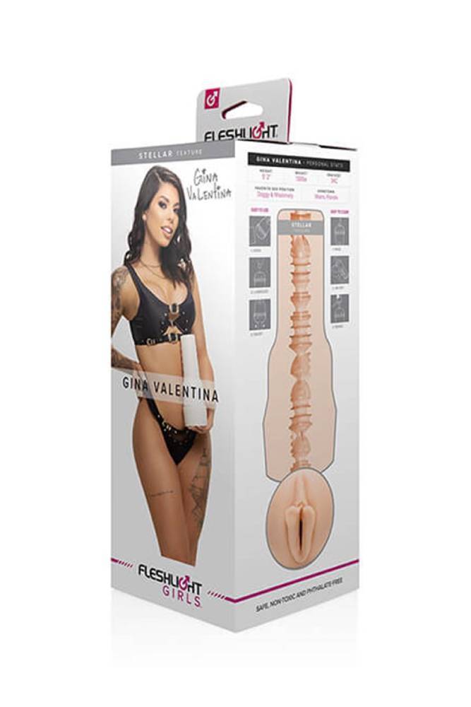 Fleshlight - Girls - Gina Valentina Stellar: Custom Pussy Masturbator - Stag Shop