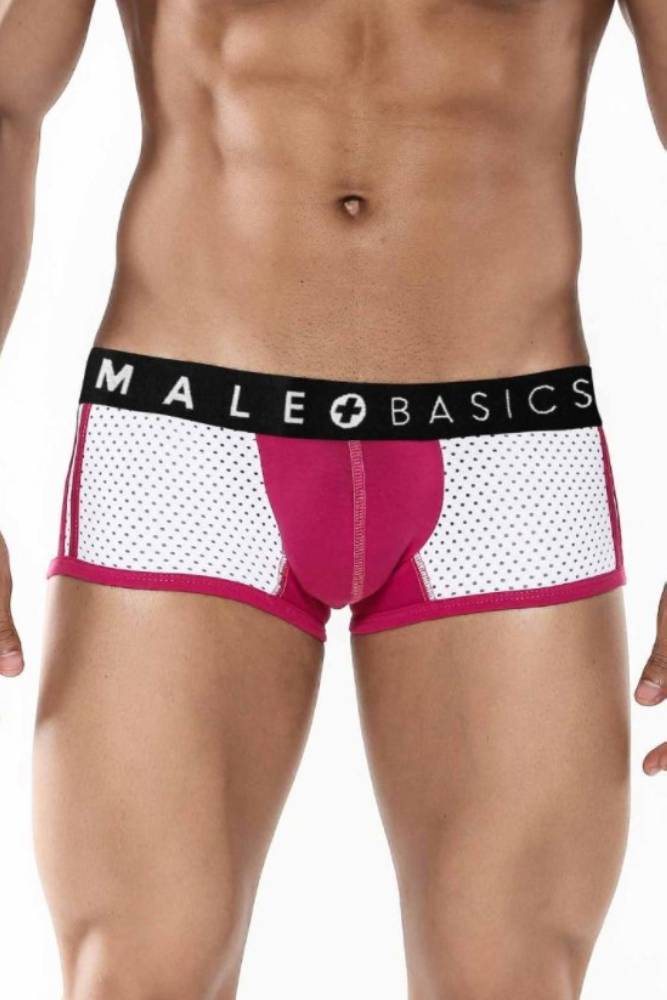 MaleBasics - Spot Trunk - Hot Pink - Stag Shop