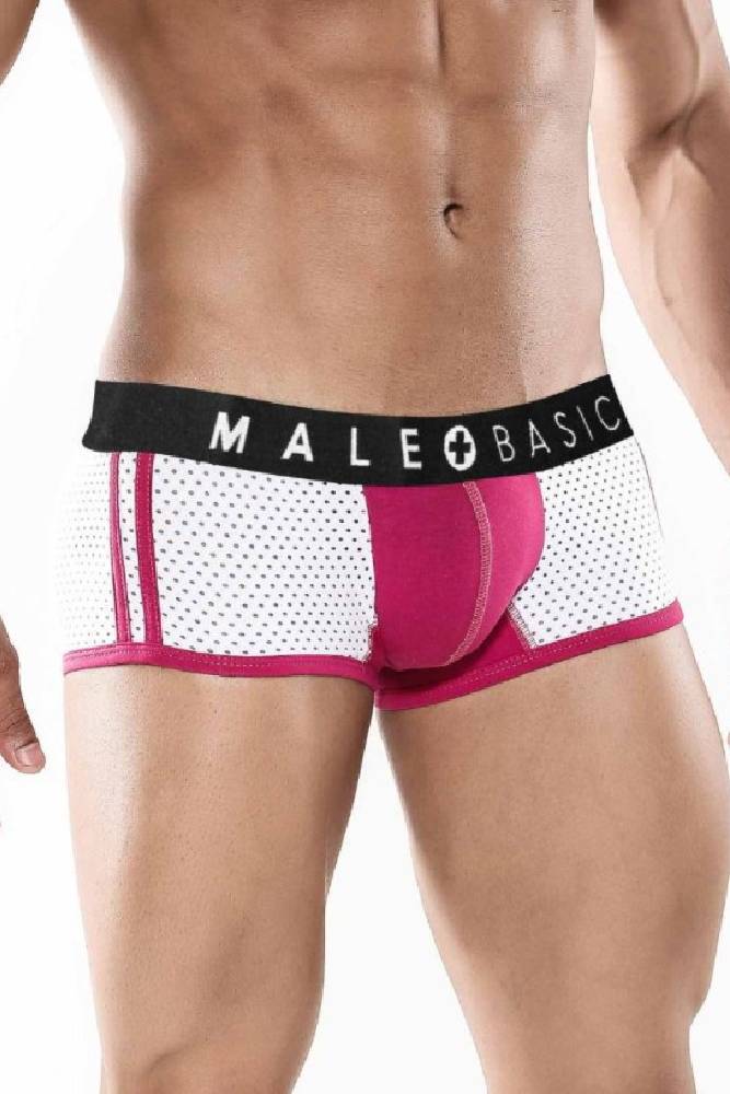 MaleBasics - Spot Trunk - Hot Pink - Stag Shop