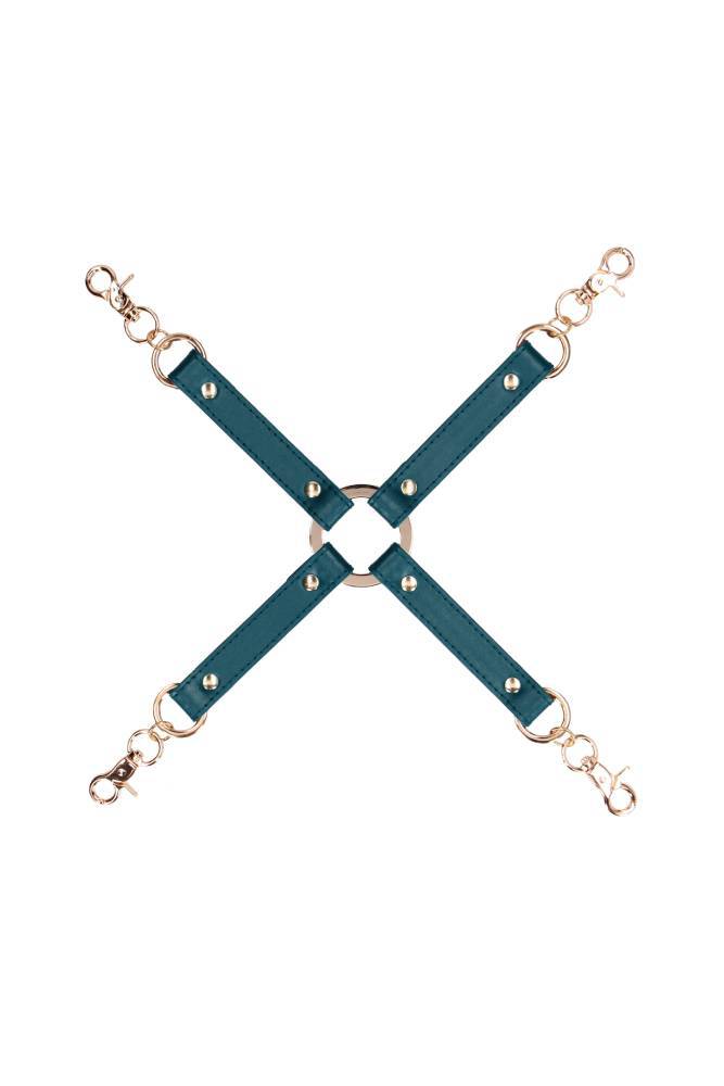 Ouch by Shots Toys - Halo - Hogtie Connector - Green - Stag Shop