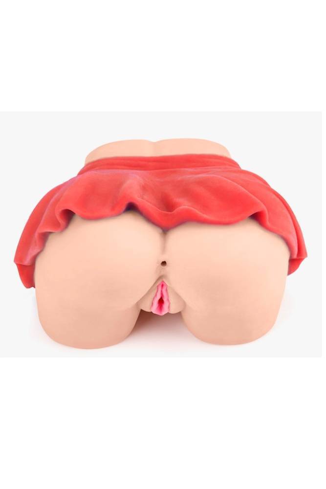 Cousins Group - Keisha Grey Mini Skirt Pussy & Ass Masturbator - Beige - Stag Shop