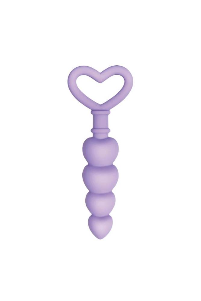 Evolved - Sweet Treat Anal Beads - Purple - Stag Shop