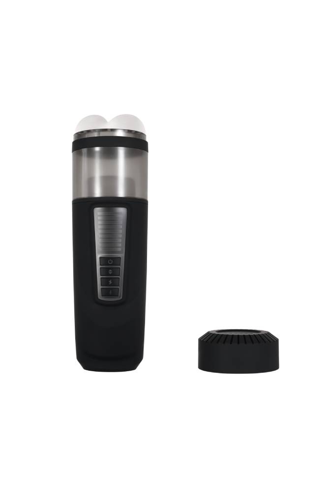 Evolved - Gender X - Message in a Bottle Spinning & Thrusting Stroker - Black - Stag Shop