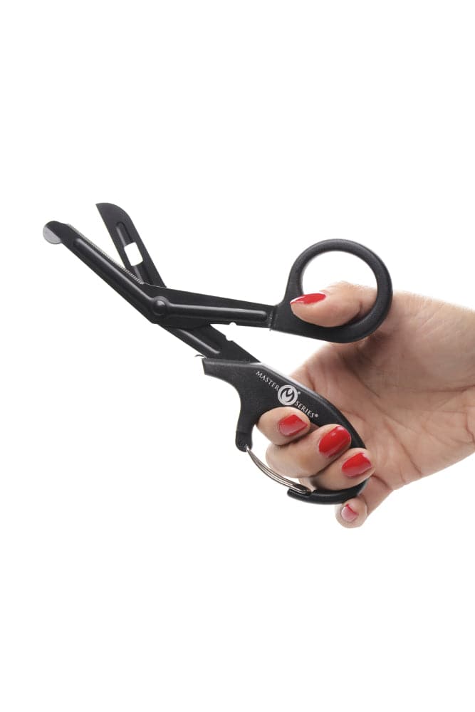 XR Brands - Master Series - Snip - Heavy Duty Bondage Scissors with Clip - Stag Shop