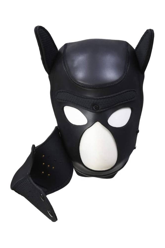 Ouch by Shots Toys - Puppy Play - Neoprene Puppy Hood - Black - Stag Shop