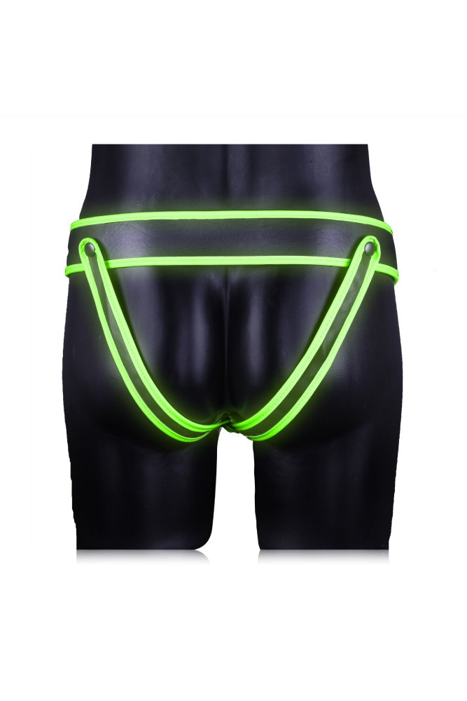 Ouch by Shots - Striped Jock Strap Style #2 - Glow in the Dark - Stag Shop
