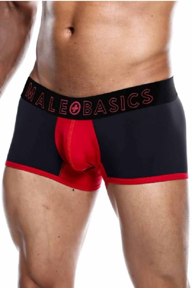 MaleBasics - Neon Trunk - Red - Stag Shop