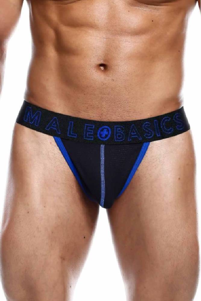 MaleBasics - Neon Thong - Blue - Stag Shop
