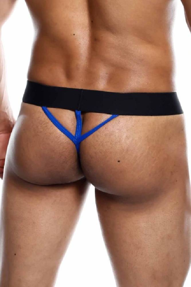MaleBasics - Neon Thong - Blue - Stag Shop