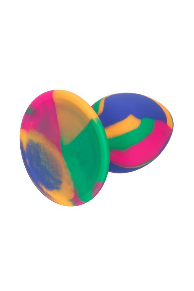 Cal Exotics - Cheeky Tie-Dye Butt Plug - Medium - Stag Shop