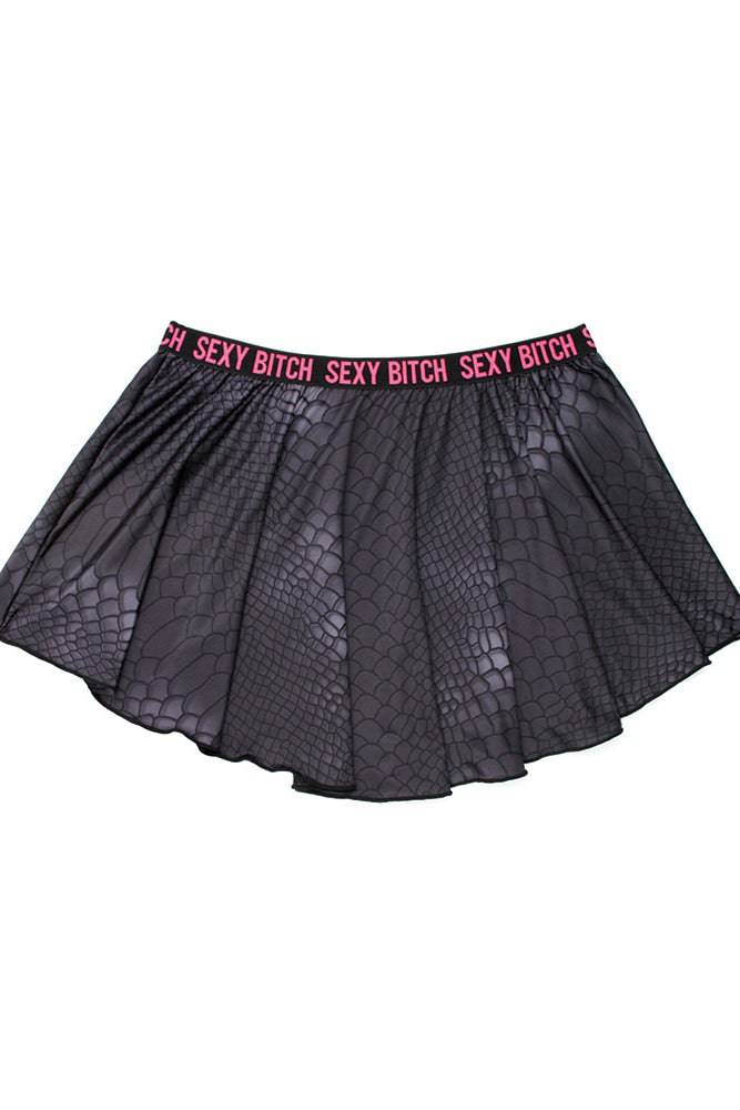 Fantasy Lingerie - AF913 - Sexy Bitch Skater Skirt - Queen Size - Stag Shop