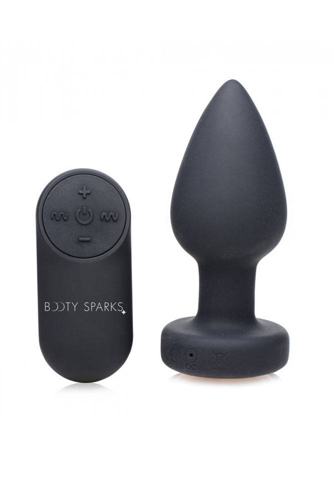 XR Brands - Booty Sparks - Light Up Rechargeable Vibrating Anal Plug - Stag Shop