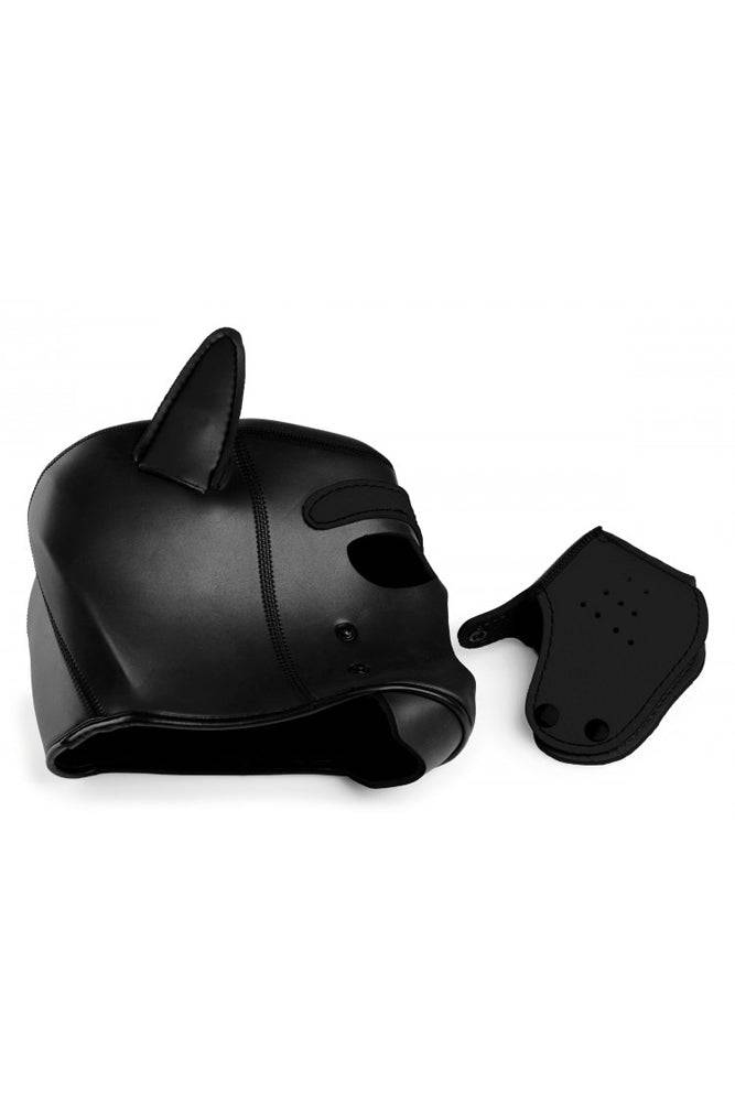 XR Brands - Master Series - Spike - Neoprene Puppy Hood - Stag Shop