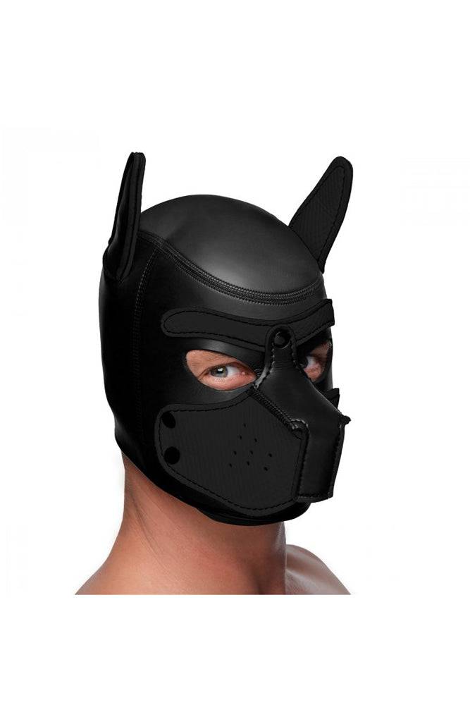 XR Brands - Master Series - Spike - Neoprene Puppy Hood - Stag Shop