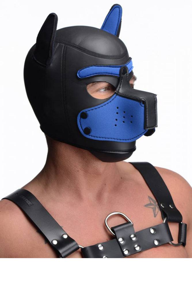 XR Brands - Master Series - Spike - Neoprene Puppy Hood - Stag Shop