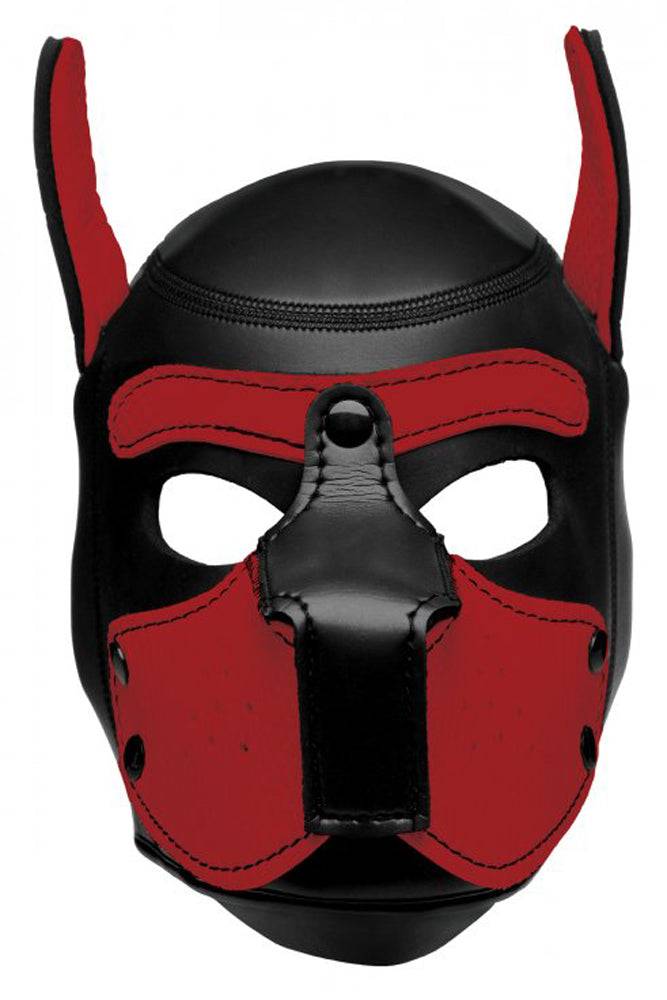 XR Brands - Master Series - Spike - Neoprene Puppy Hood - Stag Shop