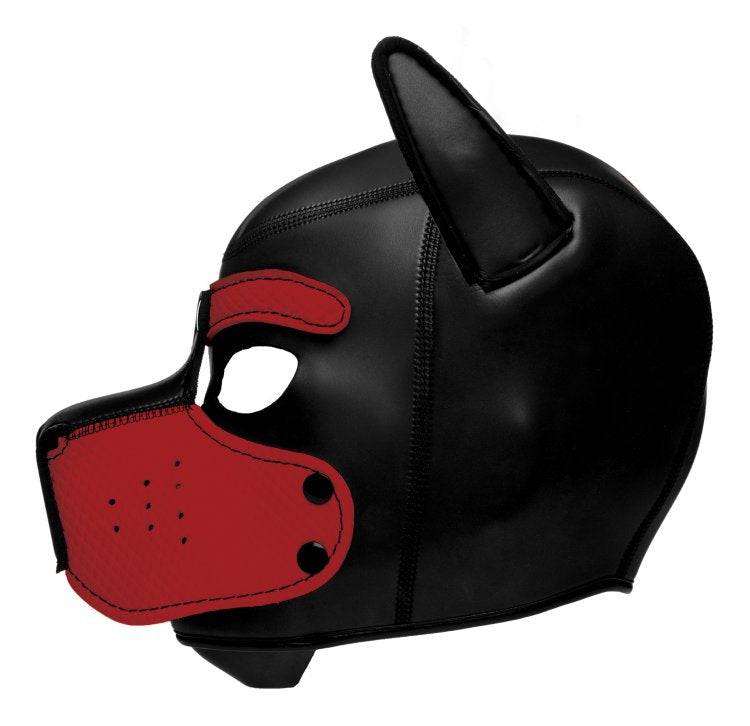 XR Brands - Master Series - Spike - Neoprene Puppy Hood - Stag Shop