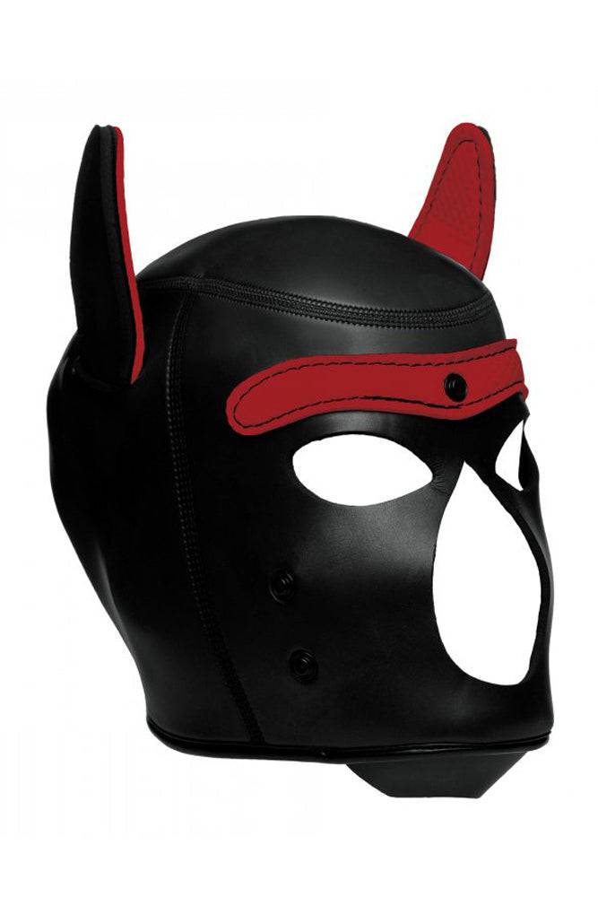 XR Brands - Master Series - Spike - Neoprene Puppy Hood - Stag Shop