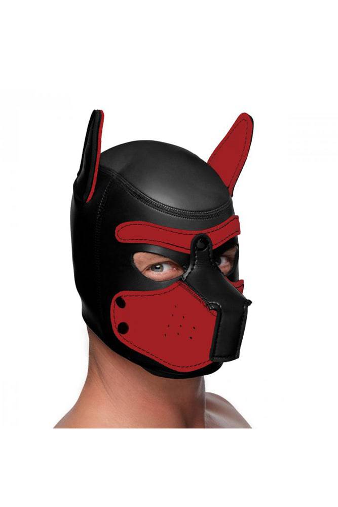 XR Brands - Master Series - Spike - Neoprene Puppy Hood - Stag Shop