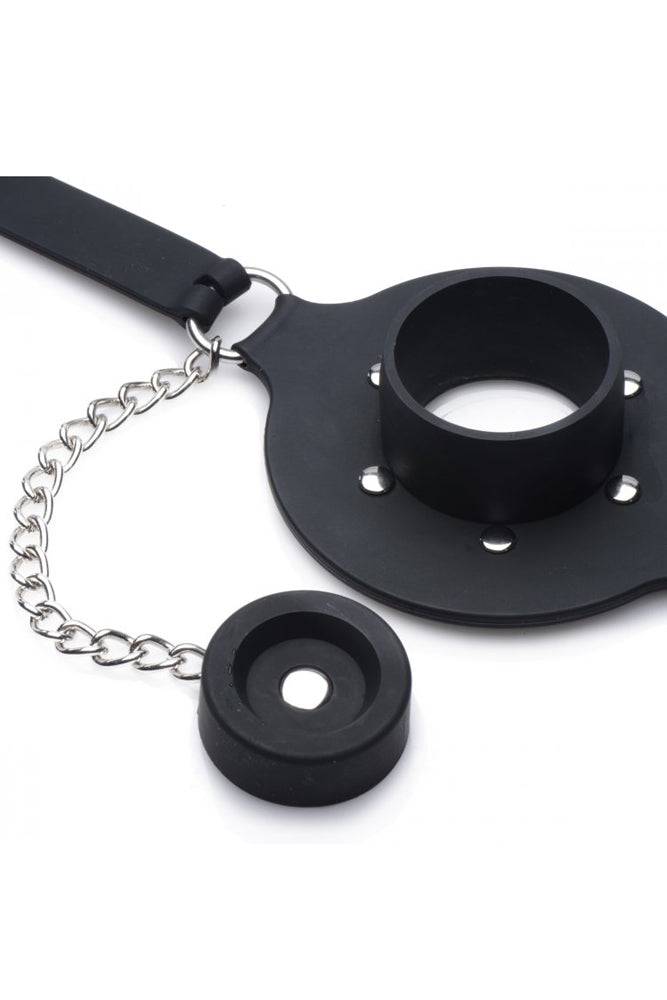 XR Brands - Master Series - Pie Hole Silicone Feeding Gag - Stag Shop