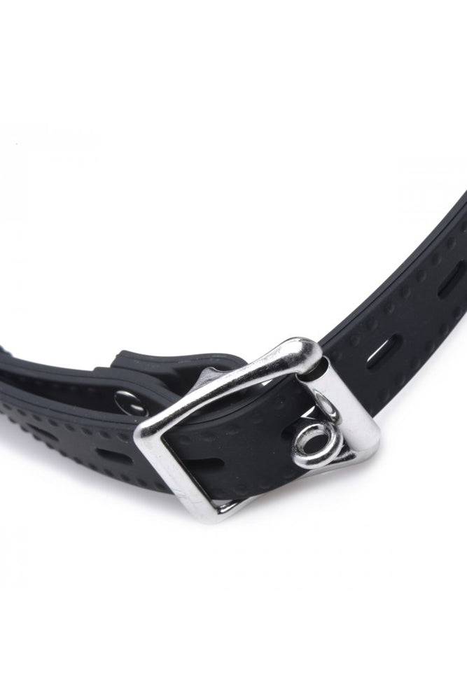 XR Brands - Master Series - Pie Hole Silicone Feeding Gag - Stag Shop