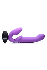XR Brands - Strap U - Ergo-Fit G-Pulse Inflatable & Vibrating Strapless Strap-On - Purple