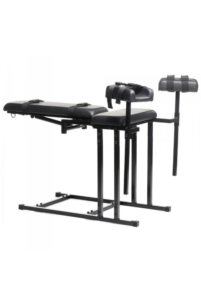 XR Brands Master Series - Extreme Obedience Chair - Black - Stag Shop