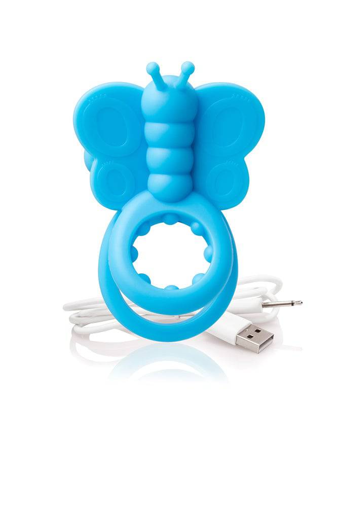 Screaming O - Charged - Monarch Rechargeable Cock Ring - Blue - Stag Shop