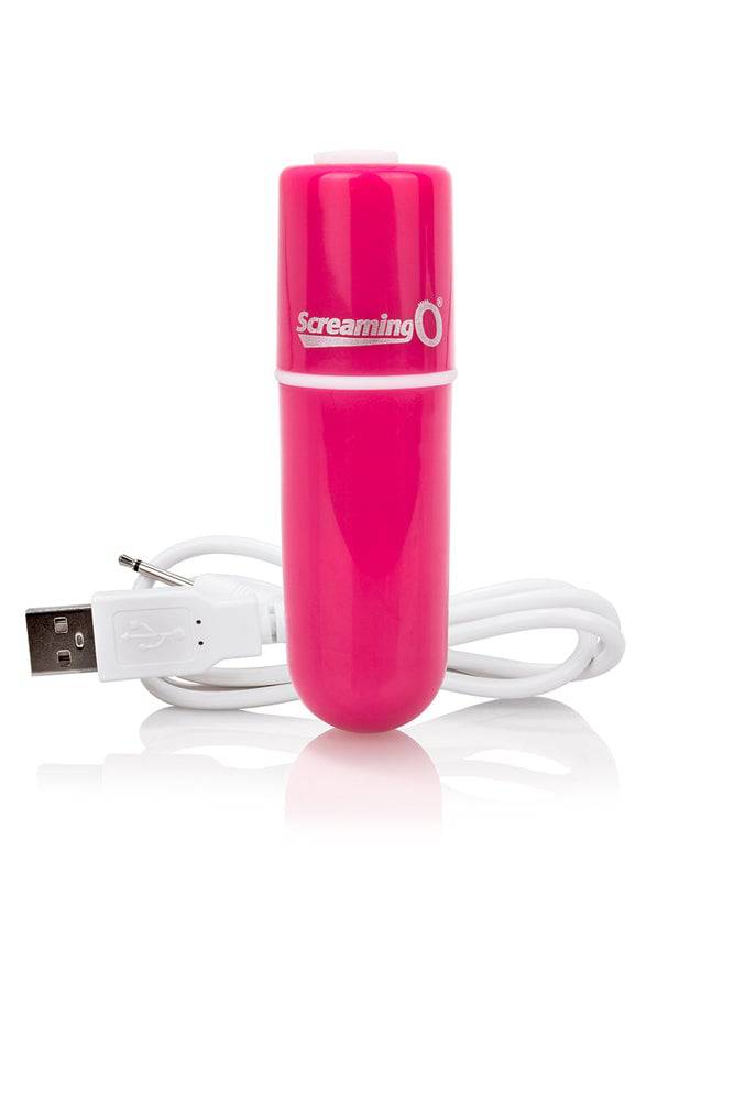 Screaming O - Charged - Vooom Rechargeable Bullet Vibrator - Assorted - Stag Shop