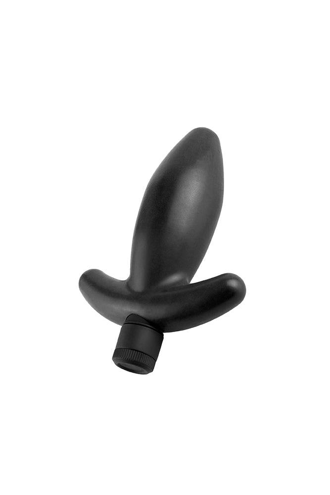 Pipedream - Anal Fantasy - Beginner's Anal Anchor Vibrating Butt Plug - Black - Stag Shop
