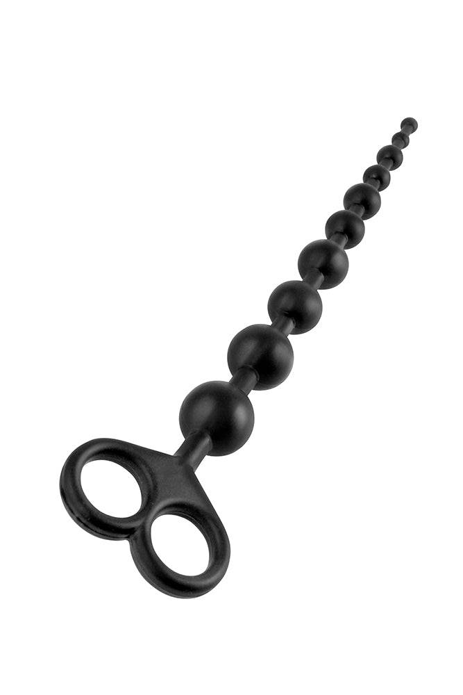 Pipedream - Anal Fantasy - Boyfriend Anal Beads - Black - Stag Shop