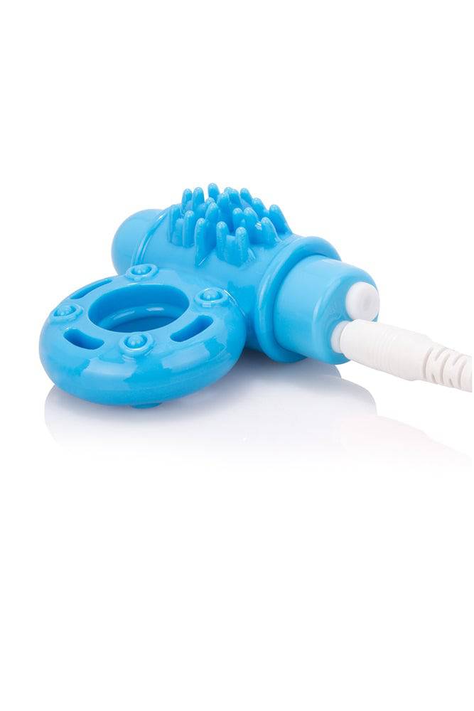 Screaming O - Charged - O Wow Rechargeable Vibrating Cock Ring - Blue - Stag Shop